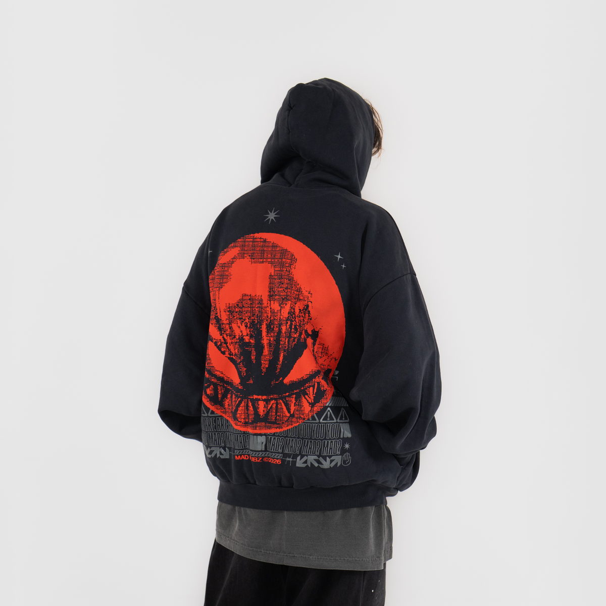 ANGRY FACE HOODIE